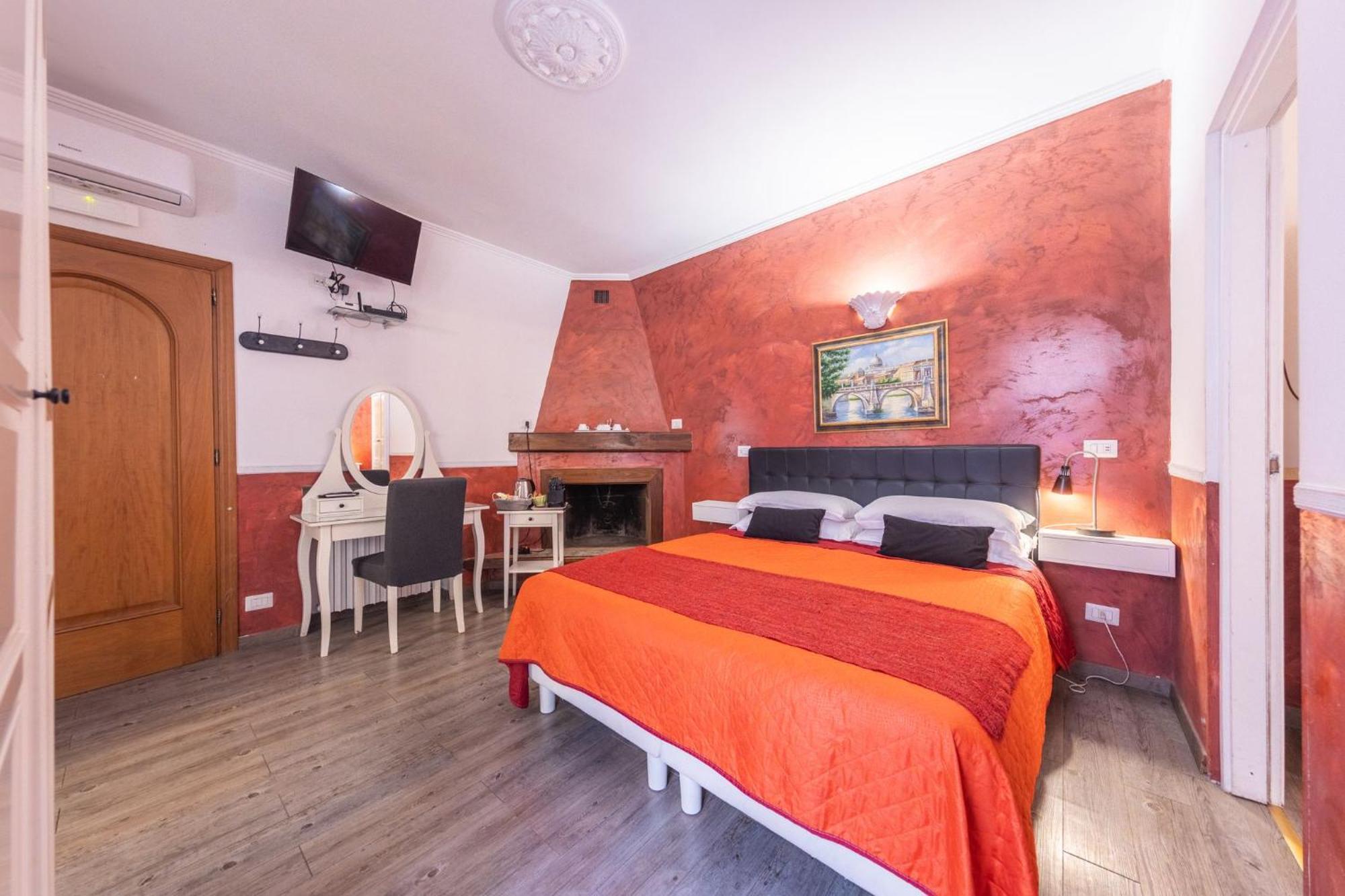 Room In Bb - Family Room In History House Rome Bagian luar foto