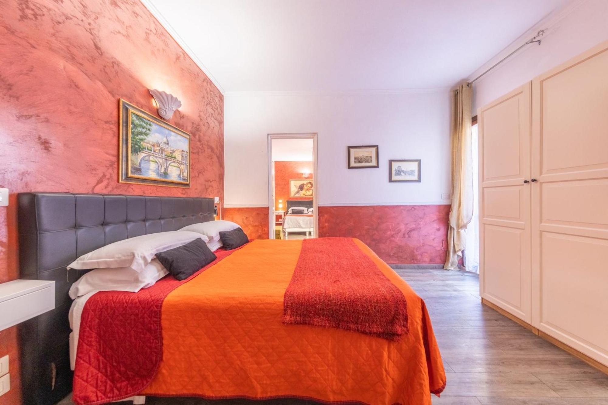 Room In Bb - Family Room In History House Rome Bagian luar foto