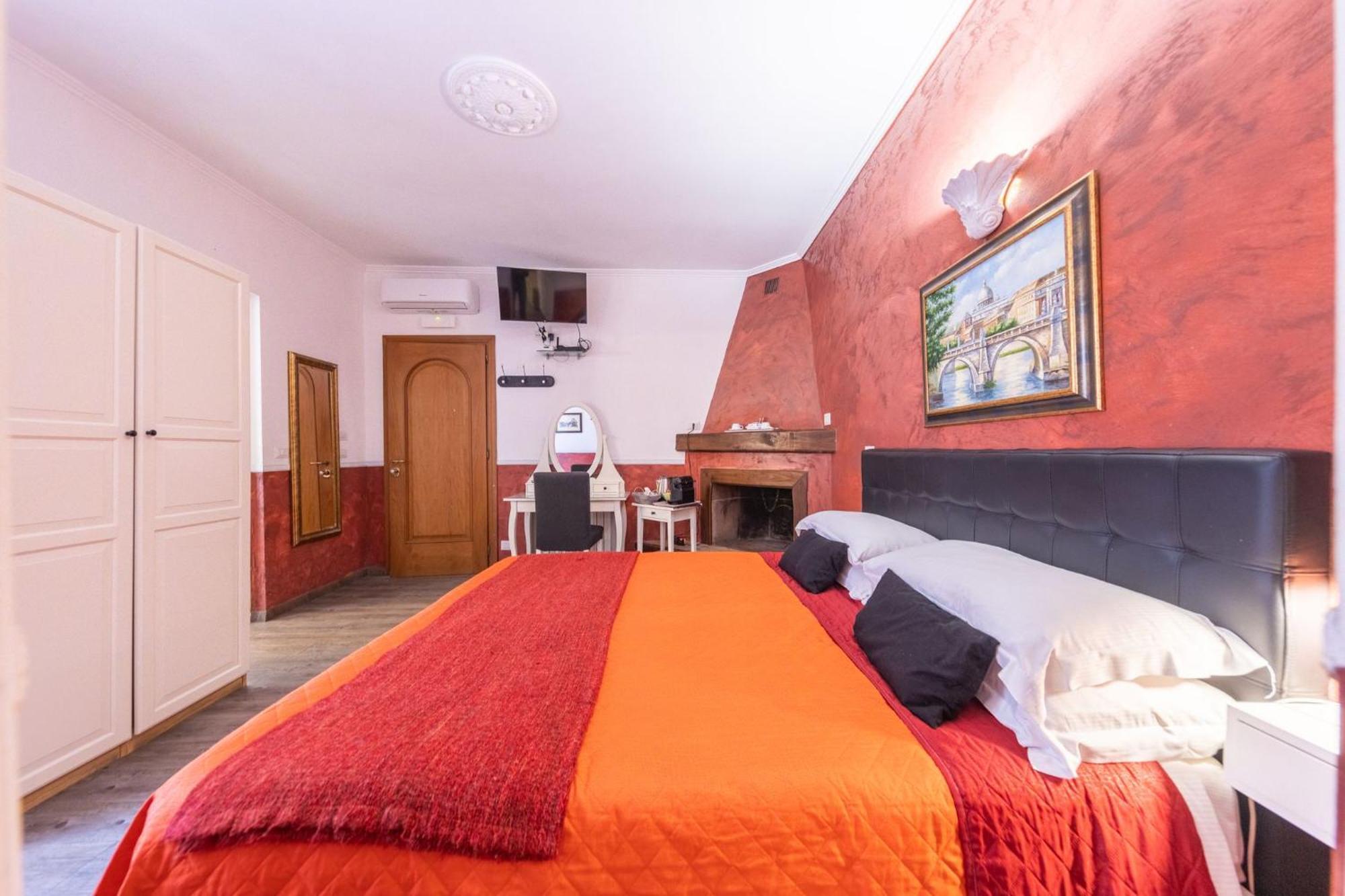 Room In Bb - Family Room In History House Rome Bagian luar foto