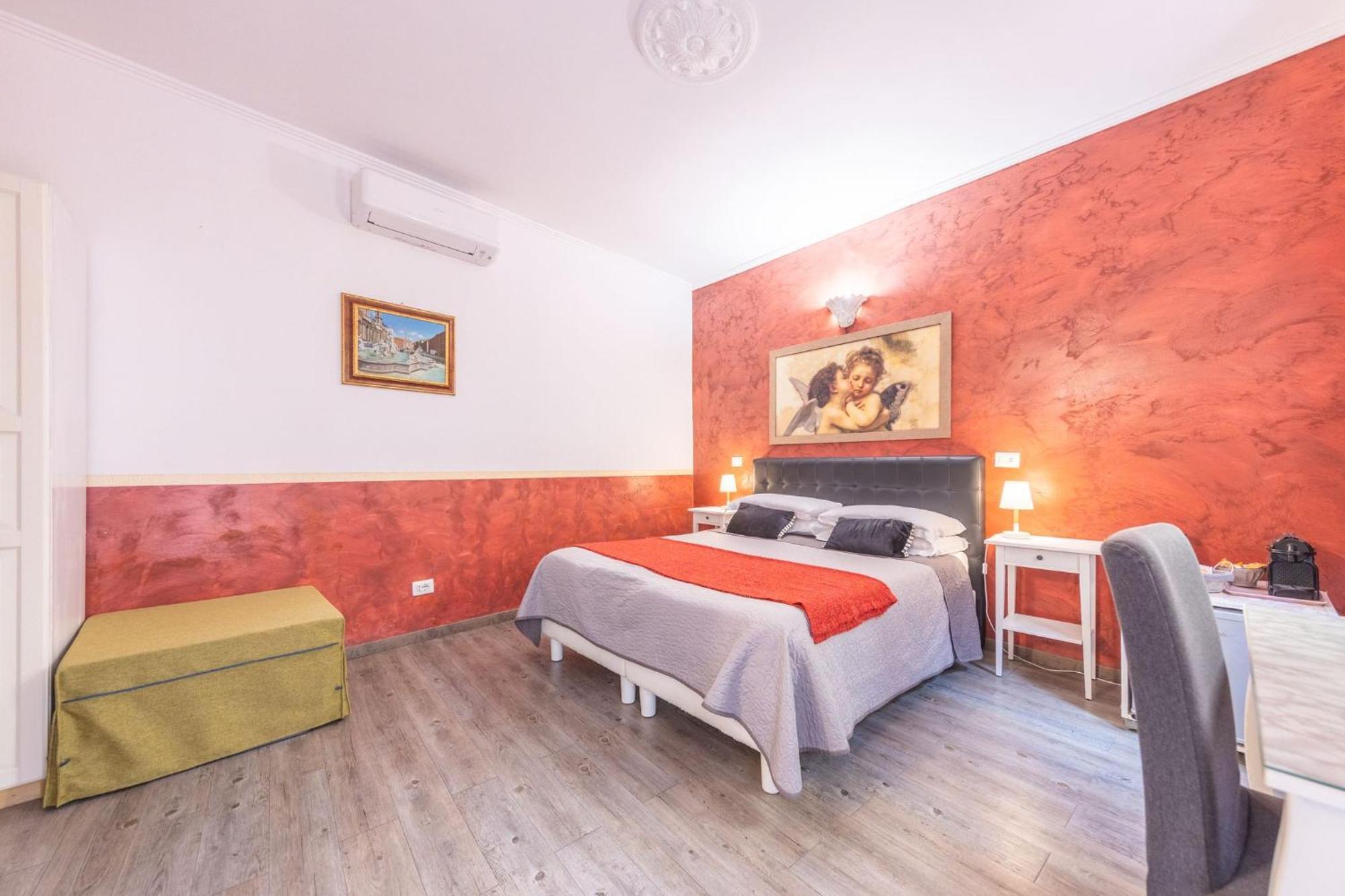 Room In Bb - Family Room In History House Rome Bagian luar foto